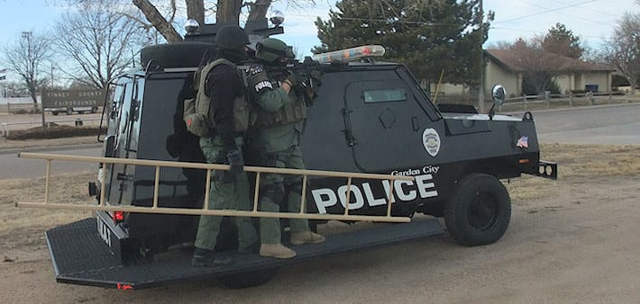 carbon fiber vehicle and ladder for police